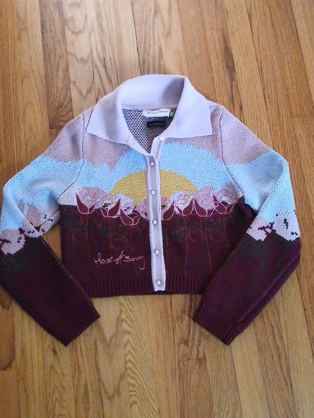 House of Sunny Garden of Eden Tripper Cardigan ■ Size 6 - Picture 3 of 13